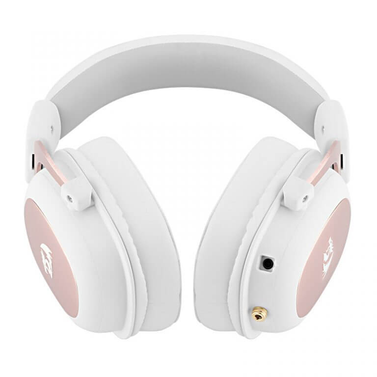 Redragon H510W Zeus 2 White Wired Gaming Headset - 7.1 Surround Sound - Memory Foam Ear Pads - 53MM Drivers - Detachable Microphone - Multi Platforms for PC, PS4/3 & Xbox One/Series X, NS Redragon H510W Zeus 2 White Wired Gaming Headset - 7.1 Surround Sound - Memory Foam Ear Pads - 53MM Drivers - Detachable Microphone - Multi Platforms for PC, PS4/3 & Xbox One/Series X, NS